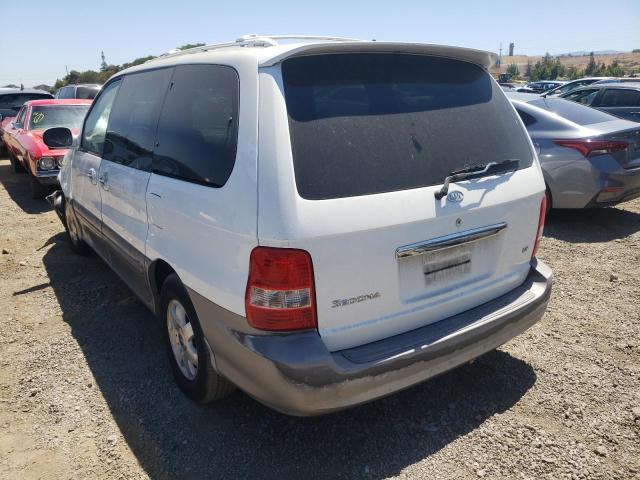 Photo 3 from auction – 2003 KIA SEDONA EX with VIN KNDUP131936456118
