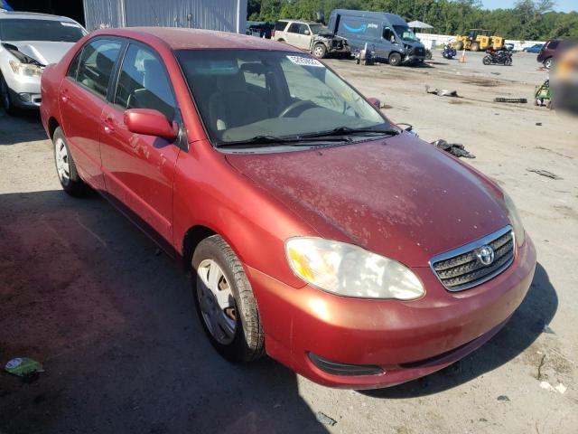 TOYOTA COROLLA CE 2008 with VIN 2T1BR32EX8C937643 - Photo from auction