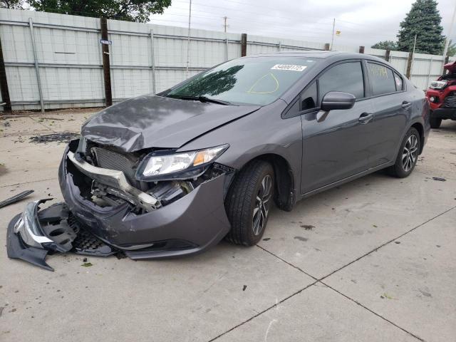 Photo 2 from auction – 2015 HONDA CIVIC EX with VIN 2HGFB2F86FH514888
