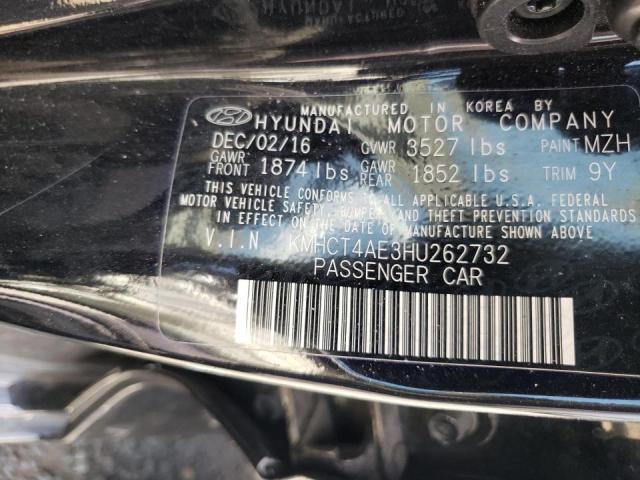 Photo 10 from auction – 2017 HYUNDAI ACCENT SE with VIN KMHCT4AE3HU262732