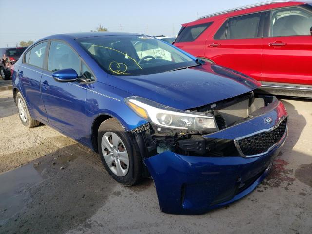 KIA FORTE LX 2017 with VIN 3KPFK4A78HE039669 - Photo from auction