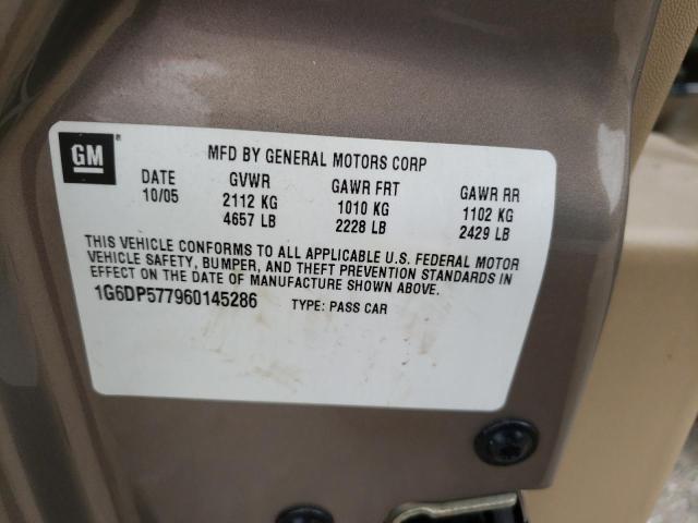 Photo 10 from auction – 2006 CADILLAC CTS HI FEA with VIN 1G6DP577960145286