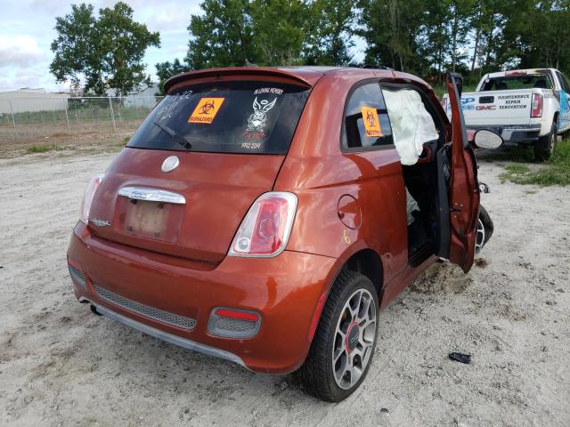 Photo 4 from auction – 2013 FIAT 500 SPORT with VIN 3C3CFFBR8DT533110