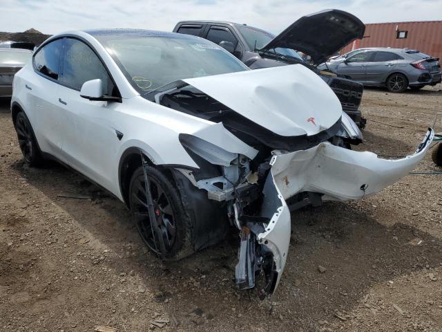 TESLA MODEL Y 2020 with VIN 5YJYGDEE8LF011909 - Photo from auction