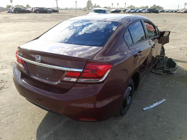 Photo 4 from auction – 2013 HONDA CIVIC EX with VIN 19XFB2F89DE235703