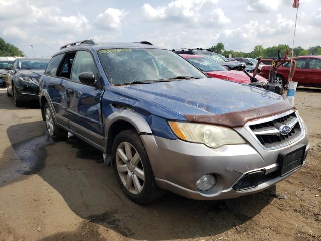 SUBARU OUTBACK 2. 2008 with VIN 4S4BP61C486360019 - Photo from auction