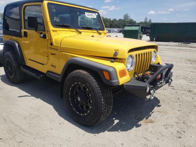 JEEP WRANGLER / 2002 with VIN 1J4FA49SX2P713219 - Photo from auction