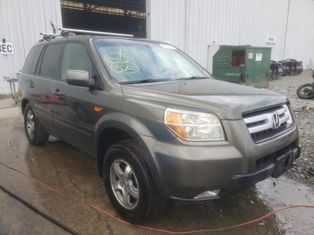 HONDA PILOT EX 2006 with VIN 5FNYF18686B028249 - Photo from auction