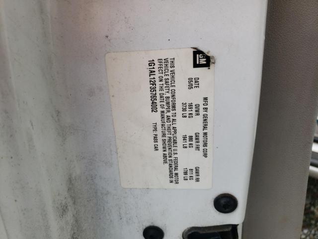 Photo 10 from auction – 2005 CHEVROLET COBALT LS with VIN 1G1AL12F357654002