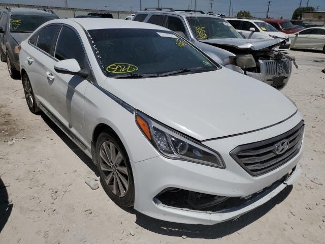 HYUNDAI SONATA SPO 2017 with VIN 5NPE34AF5HH478145 - Photo from auction