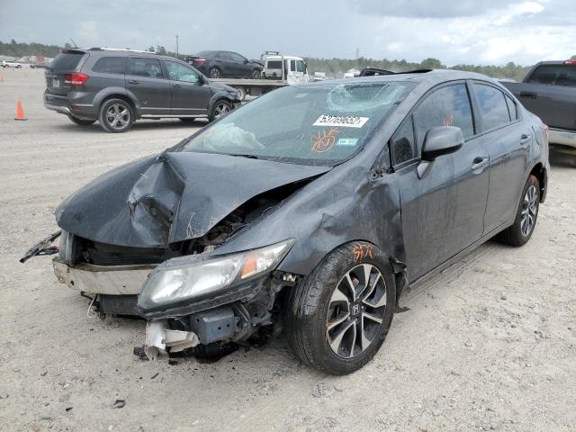Photo 2 from auction – 2013 HONDA CIVIC EX with VIN 2HGFB2F8XDH554517