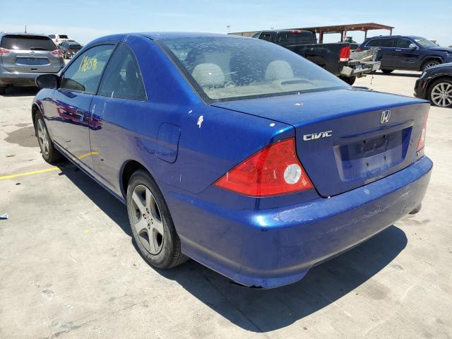 Photo 3 from auction – 2004 HONDA CIVIC EX with VIN 1HGEM220X4L061431