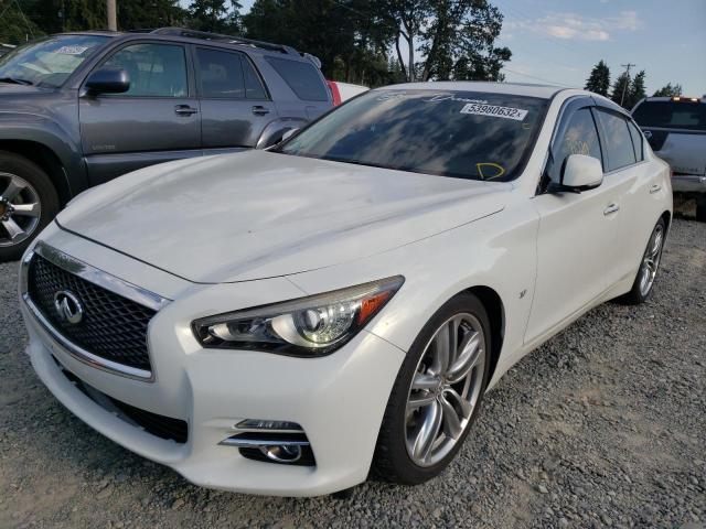 Photo 2 from auction – 2014 INFINITI Q50 BASE with VIN JN1BV7AR6EM708157