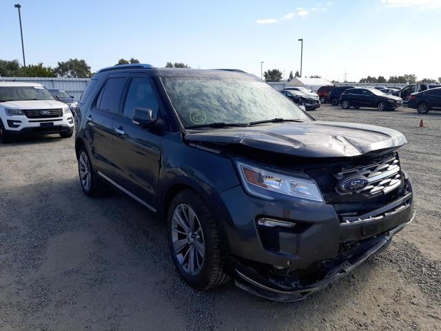 FORD EXPLORER L 2018 with VIN 1FM5K7F82JGA28277 - Photo from auction