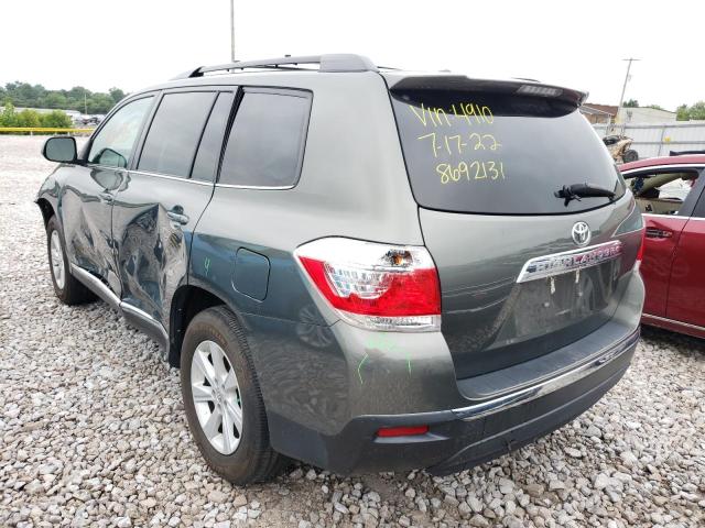 Foto 3 de la subasta – 2012 TOYOTA HIGHLANDER con VIN 5TDZK3EH1CS064910
