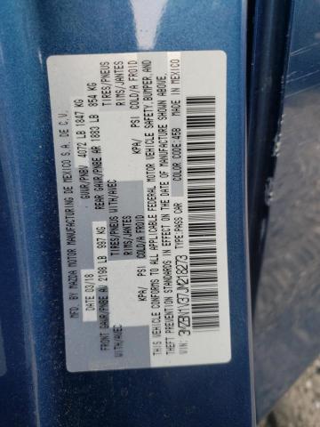 Photo 10 from auction – 2018 MAZDA 3 TOURING with VIN 3MZBN1V37JM218273