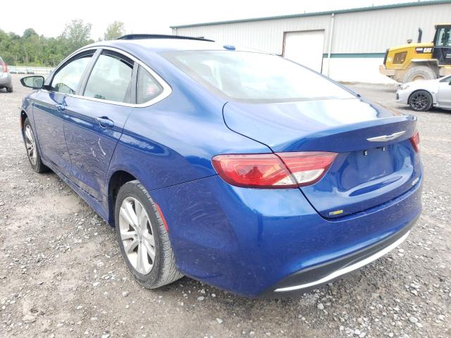 Photo 3 from auction – 2015 CHRYSLER 200 LIMITE with VIN 1C3CCCABXFN722310