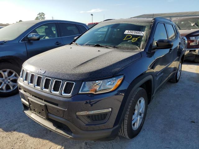 Photo 2 from auction – 2018 JEEP COMPASS SP with VIN 3C4NJCAB4JT271569