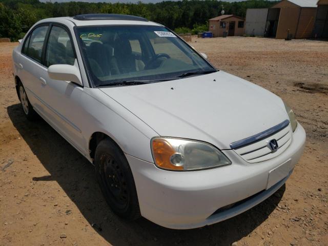 HONDA CIVIC EX 2002 with VIN 2HGES26702H546006 - Photo from auction