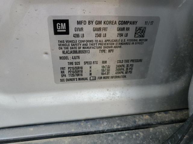 Photo 10 from auction – 2018 BUICK ENCORE PRE with VIN KL4CJASB8JB592813