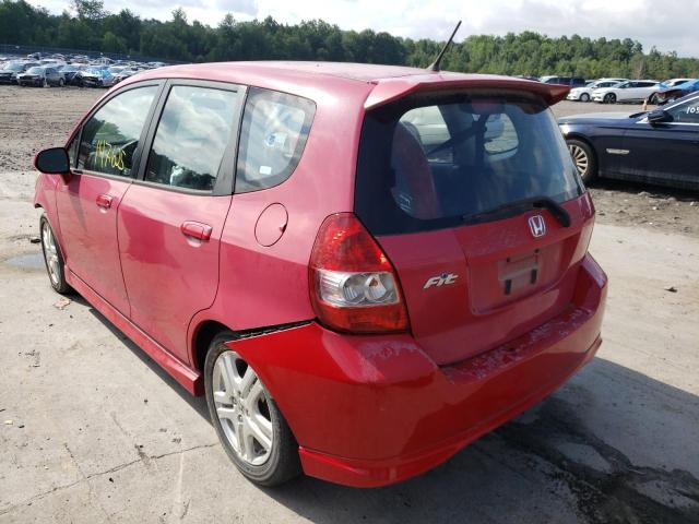 Photo 3 from auction – 2007 HONDA FIT S with VIN JHMGD38657S036471