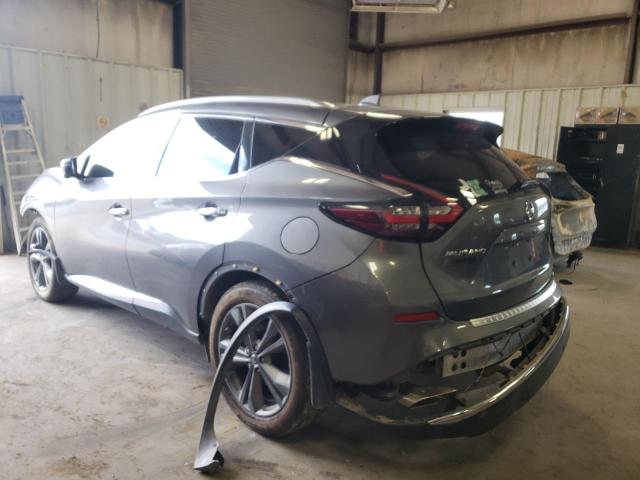 Photo 3 from auction – 2021 NISSAN MURANO PLA with VIN 5N1AZ2DJ4MC104760