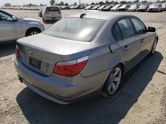 Photo 4 from auction – 2008 BMW 528 I with VIN WBANU53598CT01534