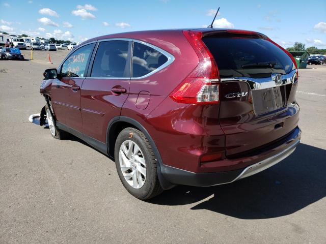 Photo 3 from auction – 2016 HONDA CR-V EX with VIN 5J6RM4H51GL053294