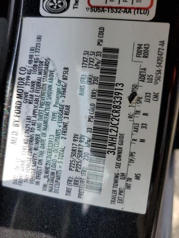 Foto 10 de la subasta – 2012 LINCOLN MKZ con VIN 3LNHL2JC2CR833913