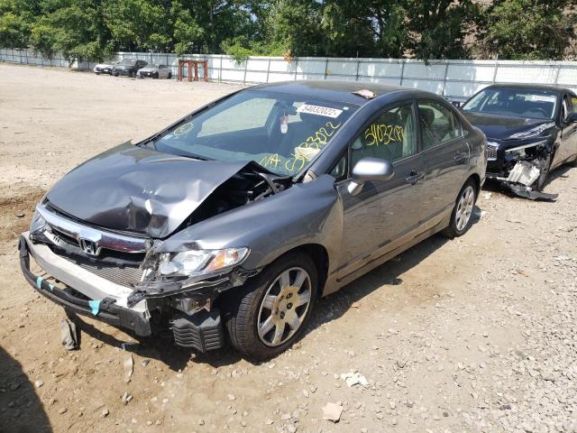 Photo 2 from auction – 2011 HONDA CIVIC LX with VIN 2HGFA1F55BH302562