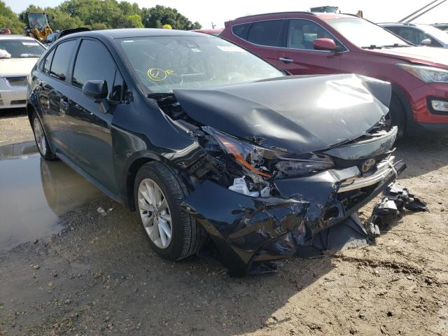 TOYOTA COROLLA LE 2021 with VIN JTDVPMAE2MJ163896 - Photo from auction