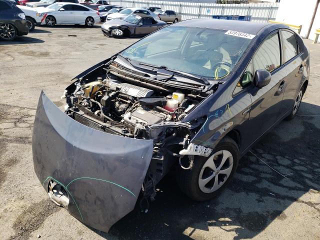 Photo 2 from auction – 2014 TOYOTA PRIUS with VIN JTDKN3DU3E1858461