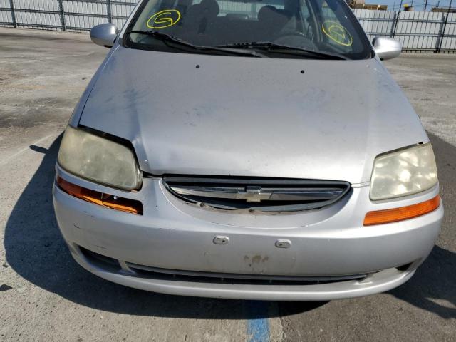 Photo 9 from auction – 2006 CHEVROLET AVEO BASE with VIN KL1TD56606B650221