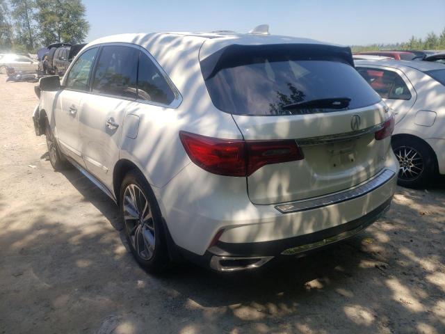 Photo 3 from auction – 2017 ACURA MDX TECHNO with VIN 5FRYD4H58HB032429