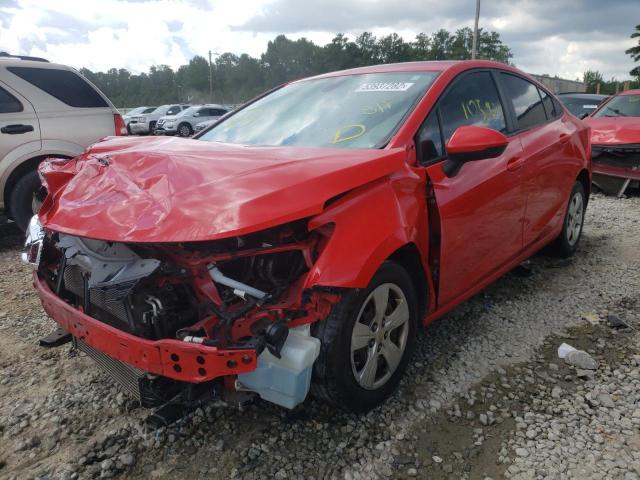 Photo 2 from auction – 2017 CHEVROLET CRUZE LS with VIN 1G1BC5SM4H7183573