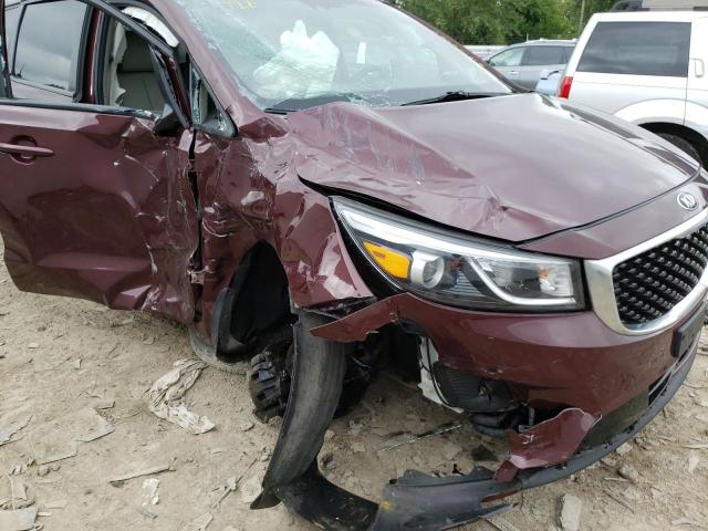 Photo 9 from auction – 2017 KIA SEDONA LX with VIN KNDMB5C19H6328507