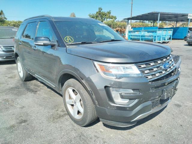FORD EXPLORER X 2017 with VIN 1FM5K8DH0HGD43016 - Photo from auction