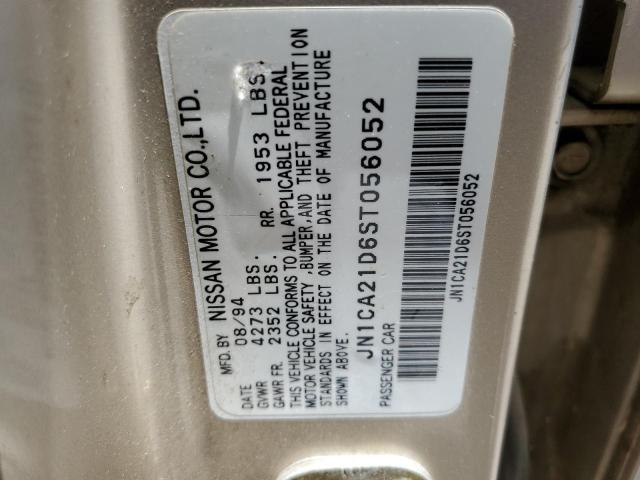 Photo 10 from auction – 1995 NISSAN MAXIMA GLE with VIN JN1CA21D6ST056052