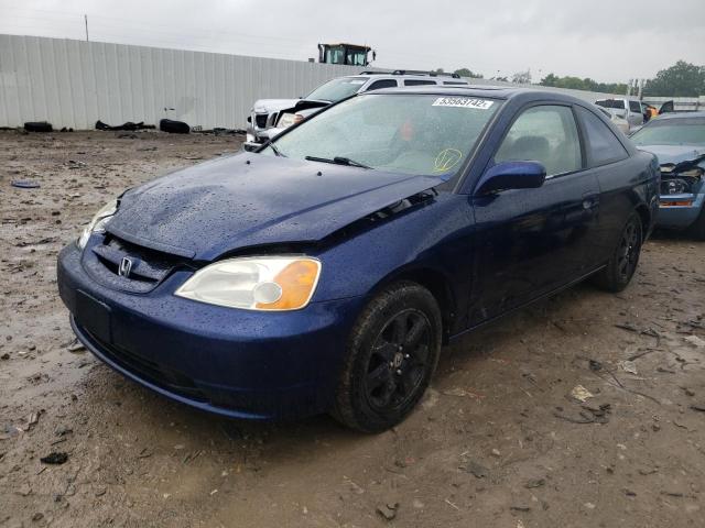 Photo 2 from auction – 2001 HONDA CIVIC with VIN 1HGEM229X1L006309