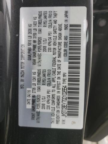 Photo 10 from auction – 2016 MAZDA CX-9 SIGNA with VIN JM3TCBEY7G0102654
