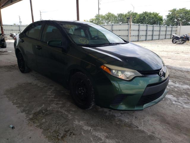 TOYOTA COROLLA L 2014 with VIN 5YFBURHE7EP031275 - Photo from auction