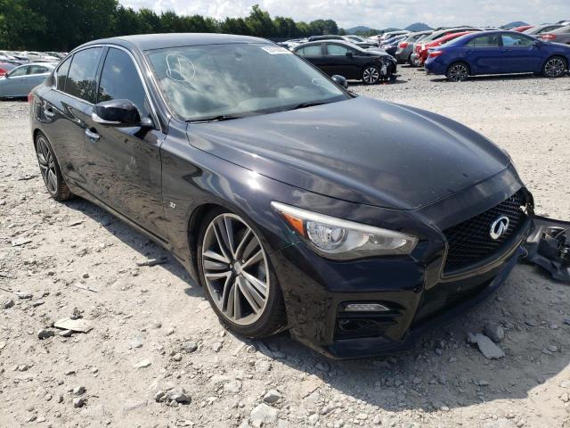 Photo 1 from auction – 2014 INFINITI Q50 BASE with VIN JN1BV7AR0EM700524