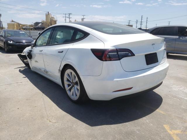 Photo 3 from auction – 2022 TESLA MODEL 3 with VIN 5YJ3E1EB4NF177304
