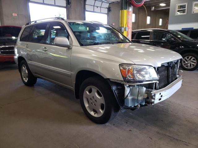 TOYOTA HIGHLANDER 2007 with VIN JTEEP21A070217333 - Photo from auction