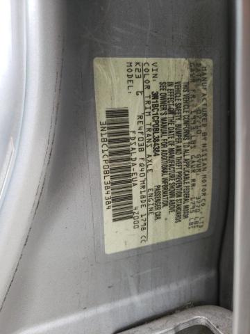 Photo 10 from auction – 2011 NISSAN VERSA S with VIN 3N1BC1CP0BL384384
