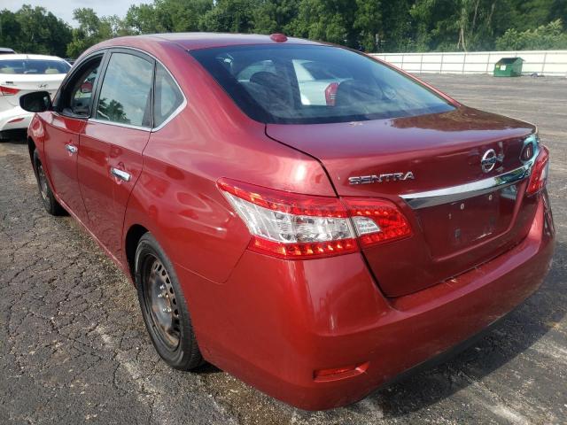 Photo 3 from auction – 2015 NISSAN SENTRA S with VIN 3N1AB7APXFL657177