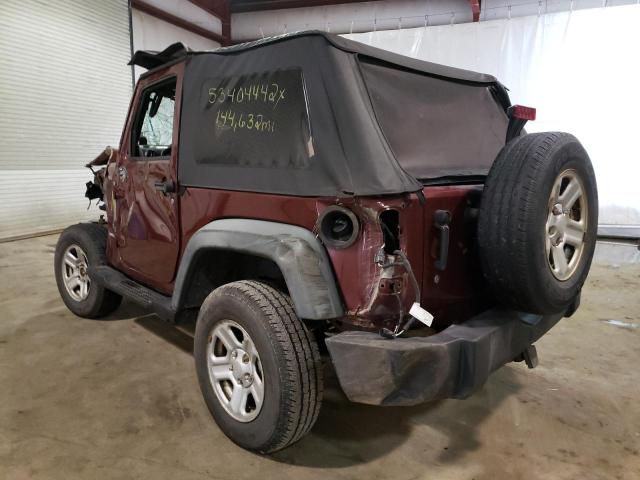 Photo 3 from auction – 2010 JEEP WRANGLER S with VIN 1J4AA2D10AL227375
