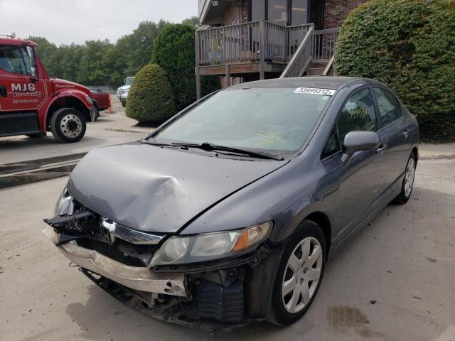 Photo 2 from auction – 2011 HONDA CIVIC LX with VIN 19XFA1F55BE017371