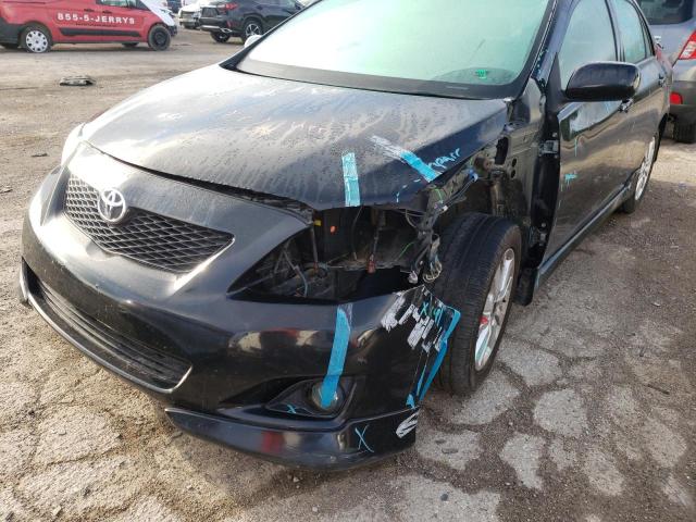 Photo 9 from auction – 2009 TOYOTA COROLLA BA with VIN 2T1BU40E09C023717