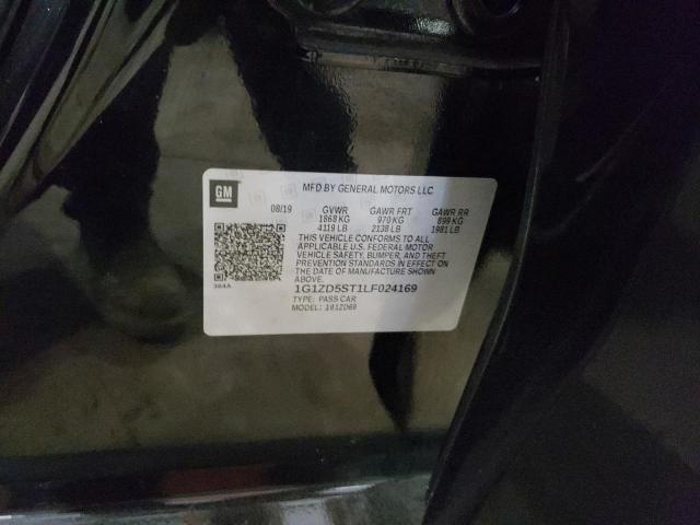 Photo 10 from auction – 2020 CHEVROLET MALIBU LT with VIN 1G1ZD5ST1LF024169